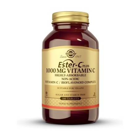 ESTER C PLUS VITC 1000MG 180C SOLGAR