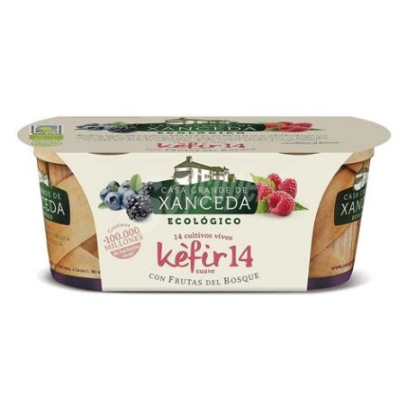 KEFIR 14 FRUTAS BOSQUE SUAVE 2X125GR