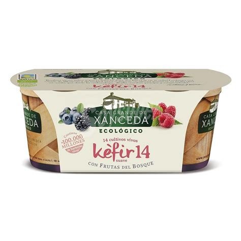 KEFIR 14 FRUTAS BOSQUE SUAVE 2X125GR
