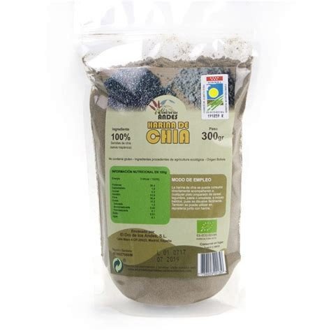 HARINA DE CHIA ECO 300GR ORO DE LOS ANDES