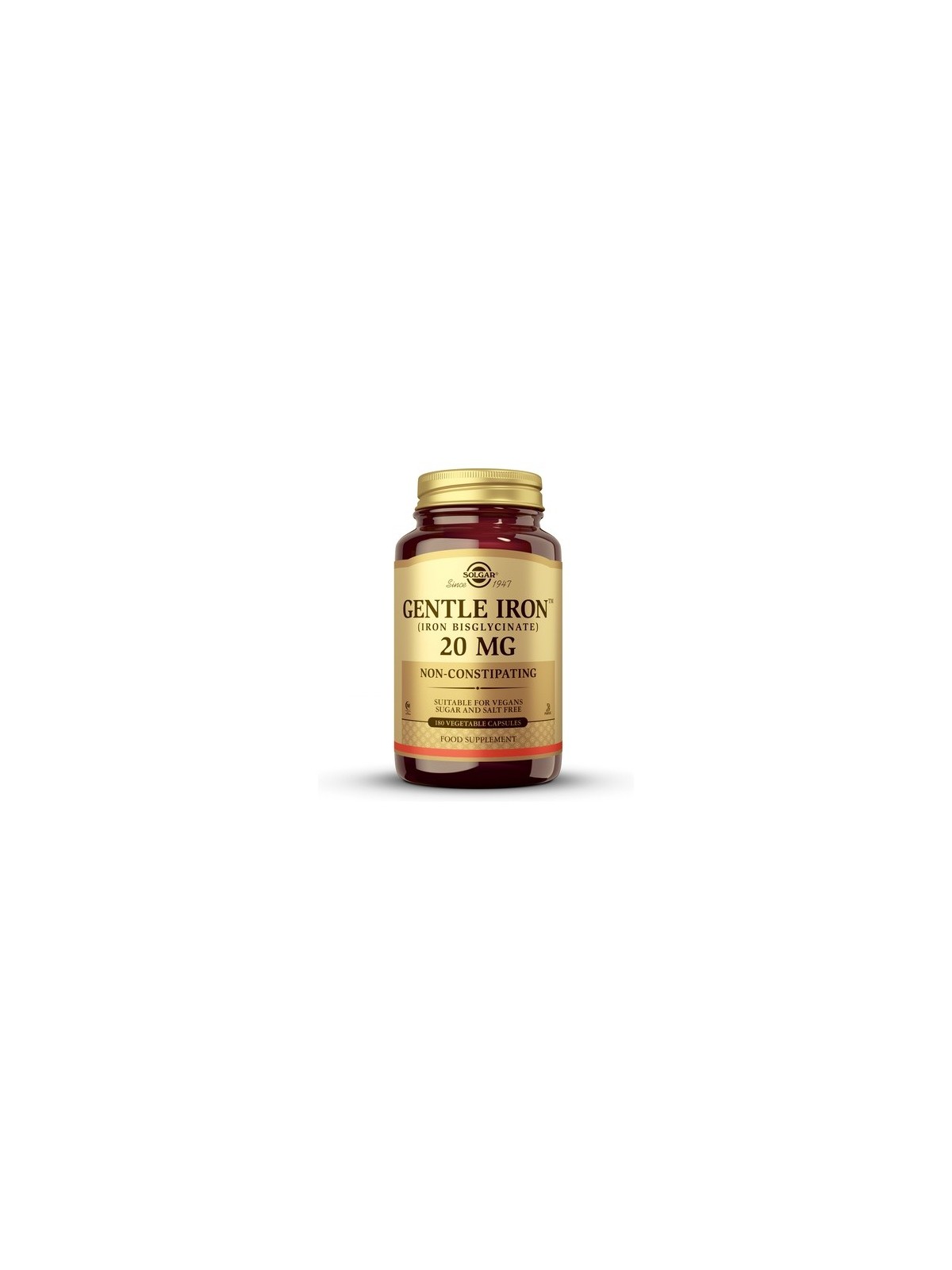 HIERRO GENTLE  180 CAP SOLGAR