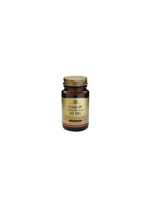 COENZIMA Q10 60 MG 30 CAPSULAS SOLGAR