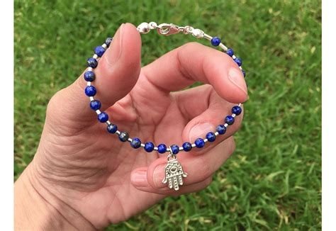 PULSERAS LAPISLAZULI MANO FATIMA Y ARBOL DE LA VIDA