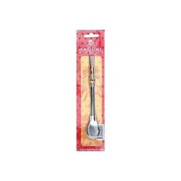 BOMBILLA MATE ALUMINIO CON FUNDA URUGUAYA