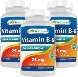 VITAMINA B6 25 MG 50 COMPRIMIDOS POLARIS