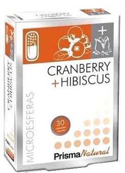 CRANBERRY + HIBISCUS PRISMA NATURAL 30 CAPSULAS