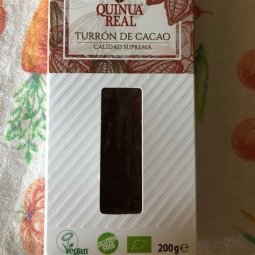 TURRON DE CACAO QUINOA REAL