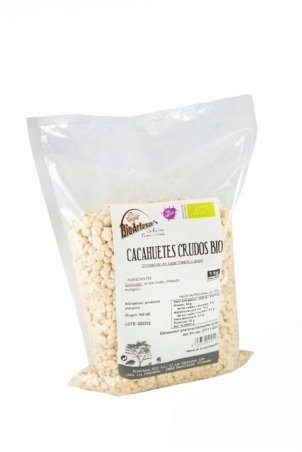 CACAHUETES CRUDOS BIOARTESA 1 KG