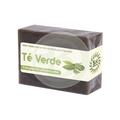JABON DE TE VERDE 100 GR SOL NATURAL