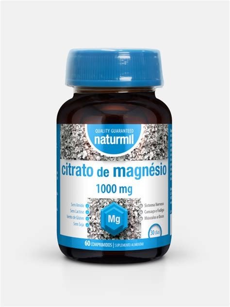 CITRATO DE MAGNESIO 60 COMPRIMIDOS NATURMIL