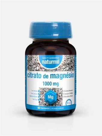 CITRATO DE MAGNESIO 60 COMPRIMIDOS NATURMIL