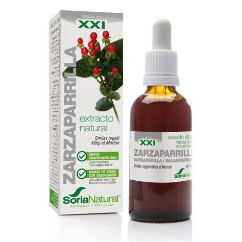 EXTRACTO ZARZAPARRILLA GOTAS SORIA NATURAL 50 ML