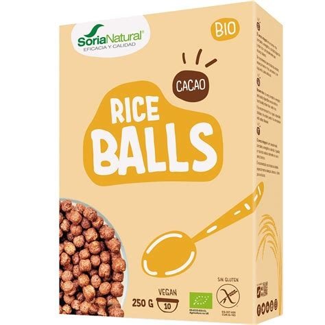 BOLITAS DE ARROZ INTEGRAL 250G SORIA NATURAL