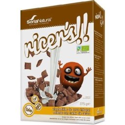 ALMOHADILLAS DE ARROZ CON CHOCOLATE 375GR SORIA NATURAL