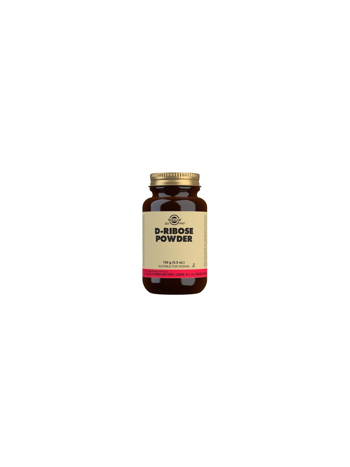 D-RIBOSA 150G POLVO SOLGAR