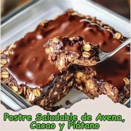 POSTRE AVENA CACAO