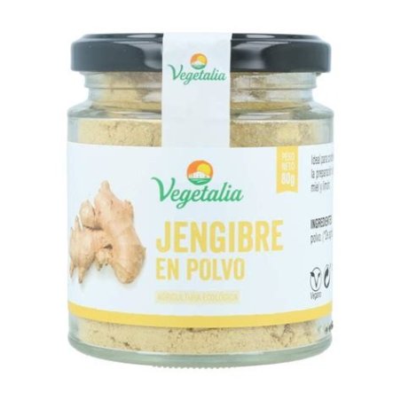 JENGIBRE BIO EN POLVO VEGETALIA 80GR