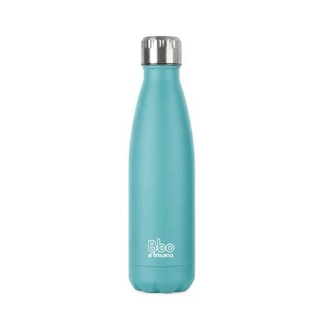 BOTELLA TERMO ACERO INOXIDABLE TURQUESA IRISANA 500 ML