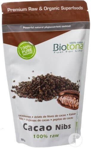 CACAO NIBS 300G BIOTONA