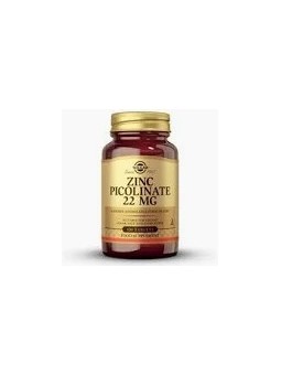 ZINC PICOLINATO 22 MG 100 COMPRIMIDOS SOLGAR