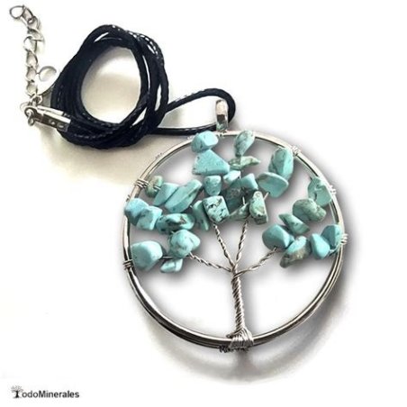 COLGANTE ARBOL DE LA VIDA BUDA AZUL