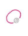 PULSERA ARBOL DE LA VIDA COLOR ROSA