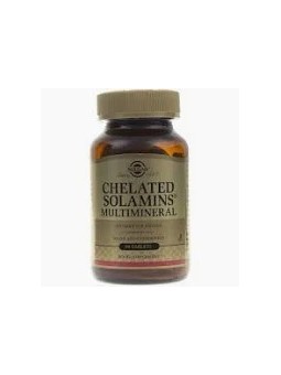 CHELATED SOLAMINS 90 TABLETAS SOLGAR