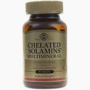 CHELATED SOLAMINS 90 TABLETAS SOLGAR