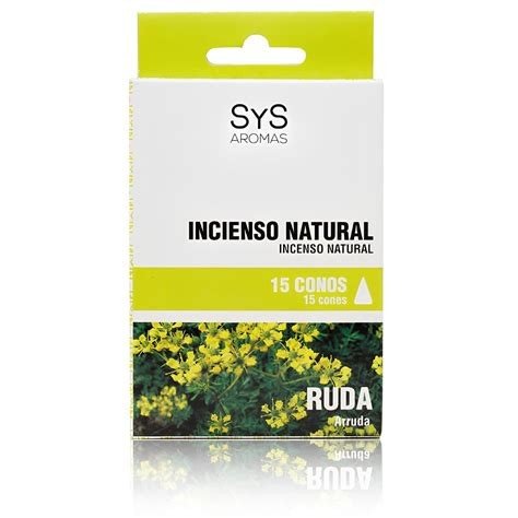INCIENSO CONOS RUDA 15 CONOS SYS