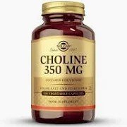 COLINA 350MG 100 CAPSULAS SOLGAR