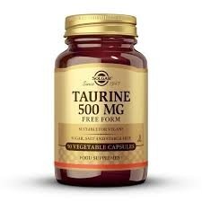 TAURINA 500MG SOLGAR 50 CAPSULAS