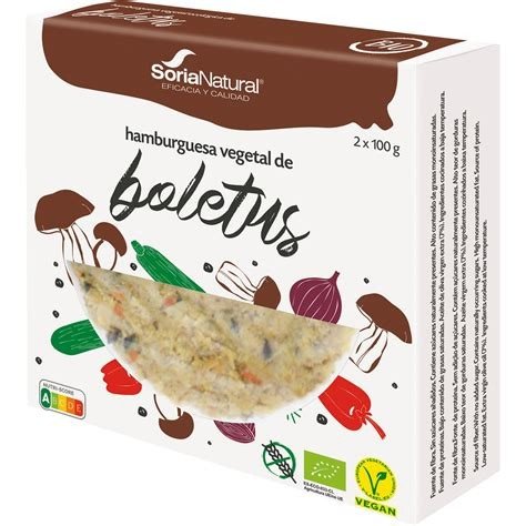 HAMBURGUESA DE BOLETUS SORIA NATURAL 2UDS