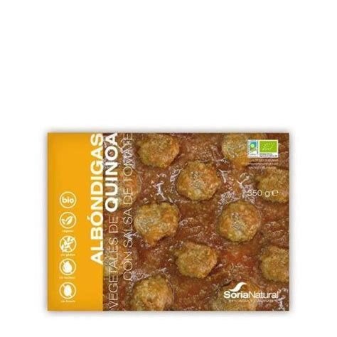 ALBONDIGAS DE QUINOA BIO 350 GR SORIA NATURAL