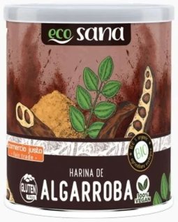 HARINA DE ALGARROBA BIO 350 G SIN GLUTEN ECOSANA