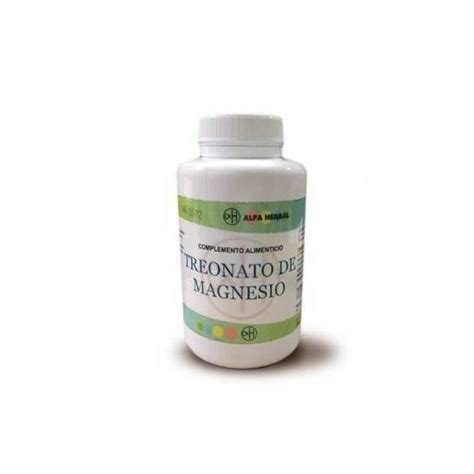 TREONATO DE MAGNESIO 90 CAP ALFA HERBAL
