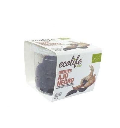 DIENTES AJO NEGRO 60GR ECOLIFE