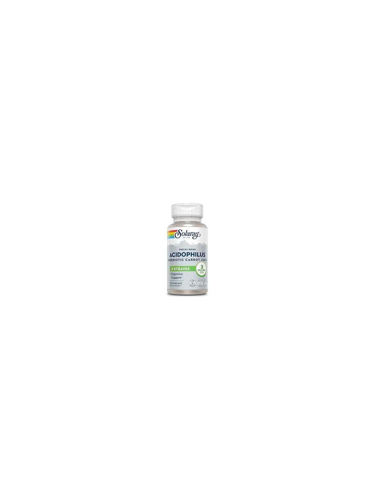 ACIDOPHILUS 30 CAPSULAS SOLARAY