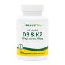 VITAMINA D3 / VITAMINA K2 90 CAPSULAS NATURES PLUS