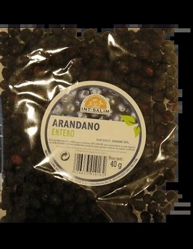 ARANDANO NEGRO ENTERO ECO