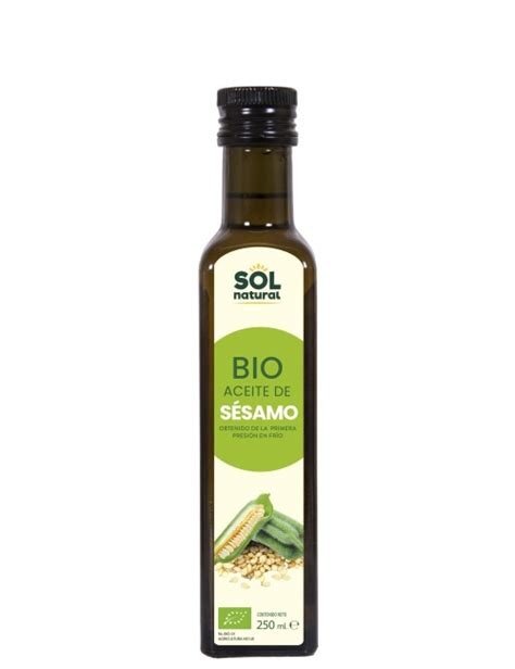 ACEITE SESAMO 250ML SOL NATURAL