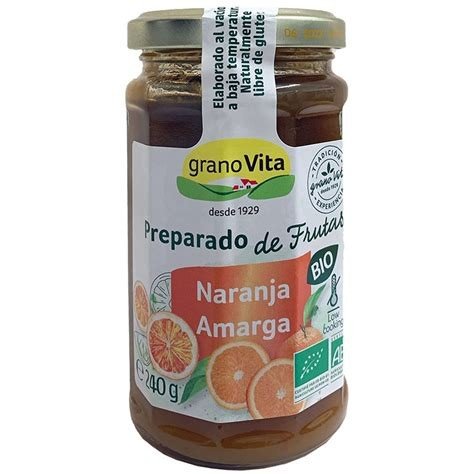 MERMELADA NARANJO AMARGO BIO GRANOVITA