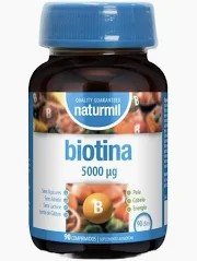 BIOTINA 5000 UG  90 COMPRIMIDOS NATURMIL