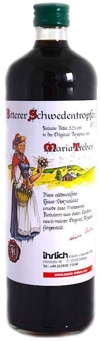 BITER SUECO ELIXIR 700ML MARIA TREBEN AMARGO SUECO