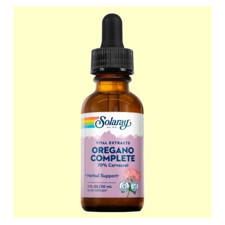 ACEITE OREGANO COMPLETE SOLARAY 30ML
