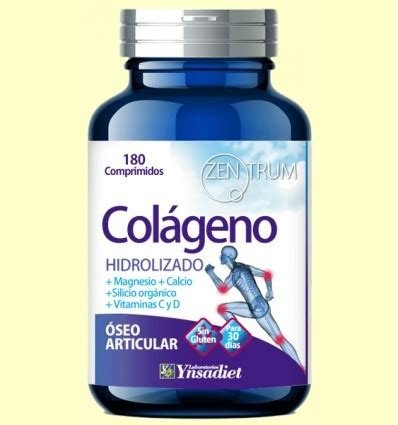 COLAGENO HIDROLIZADO MAGNESIO 180 COMPRIMIDOS ZENTRUM YNSADIET