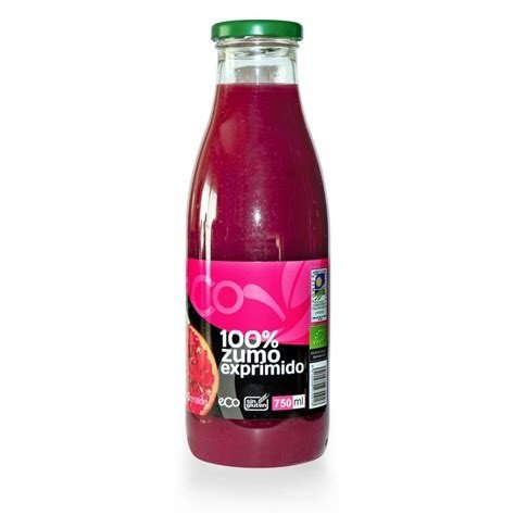 ZUMO DE GRANADA ECOLOGICO HIJAS DEL SOL BIO 750 ML