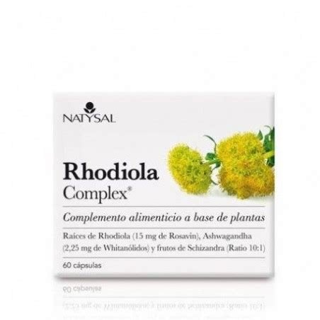 RHODIOLA COMPLEX 60 CAP 500MG NATYSAL