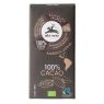 TABLETA DE CACAO PURO 100 % ALCE NERO