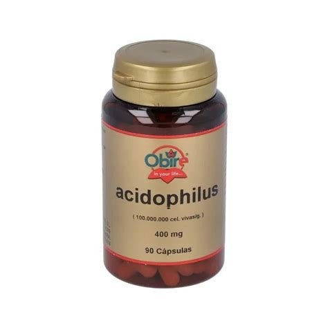 ACIDOPHILUS 400MG OBIRE 90 CAPSULAS