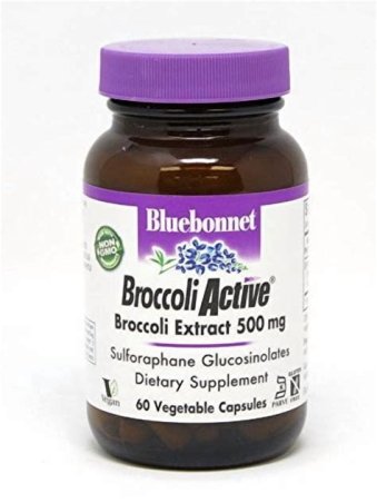 BROCCOLI ACTIVE CAPSULAS 500MG BLUEBONNET